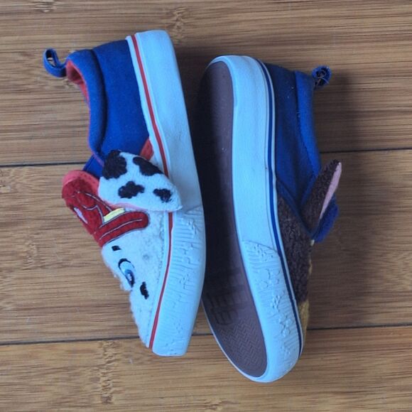 Paw Patrol Characters Toddler Kids Fleece Slip-On Sneakers size 7 shoes - Picture 5 of 10